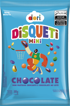 Disqueti Mini Chocolate 500g