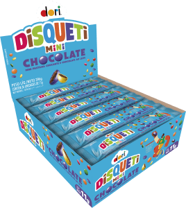 Mini Disqueti Chocolate ao Leite 11g