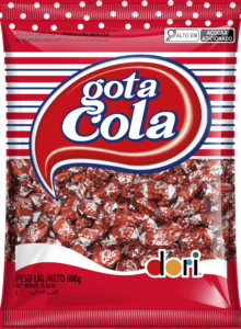 Bala Gota Cola 600g