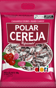 Bala Polar Cereja 600g