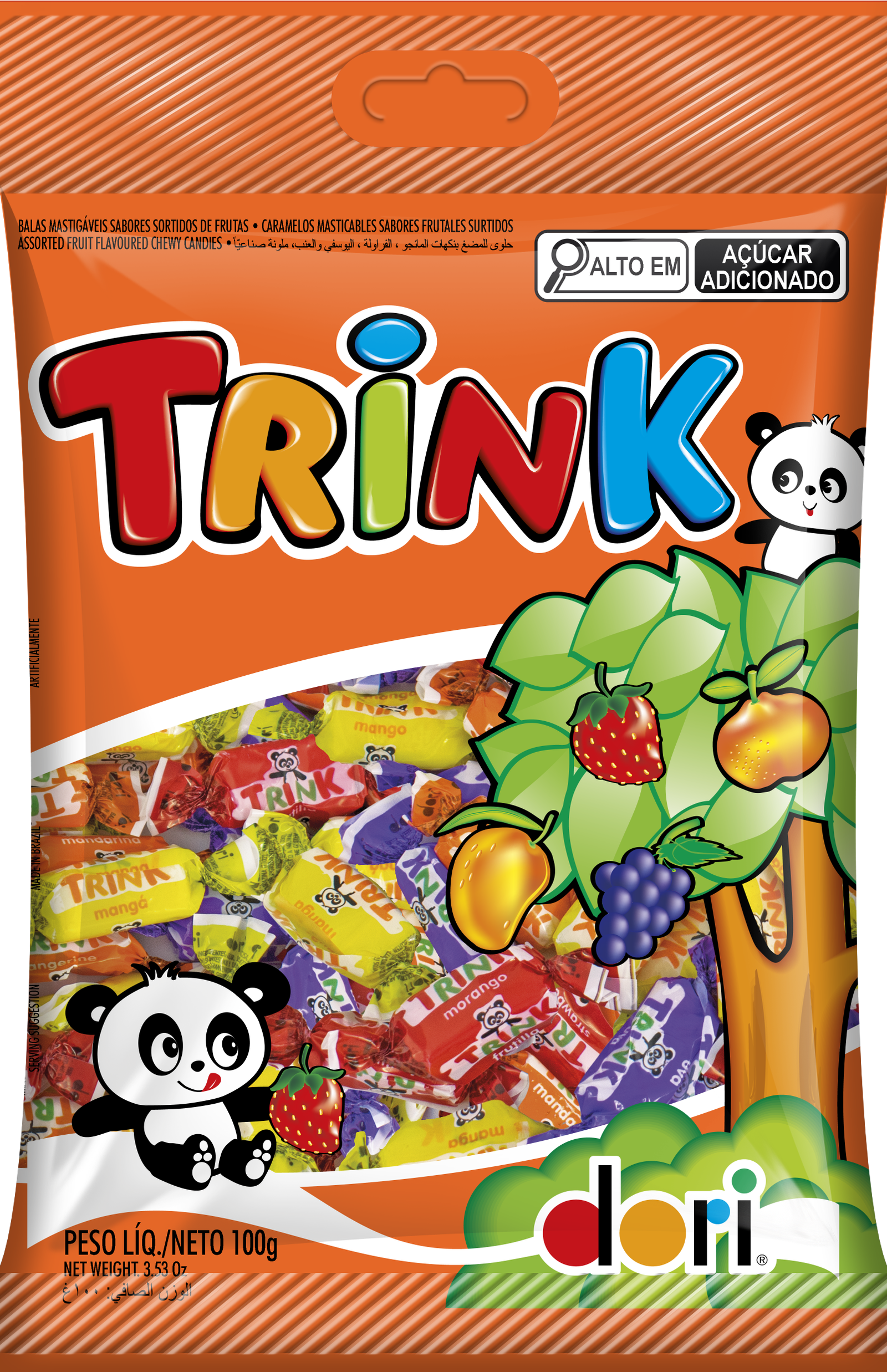 Bala Trink Frutas 100g