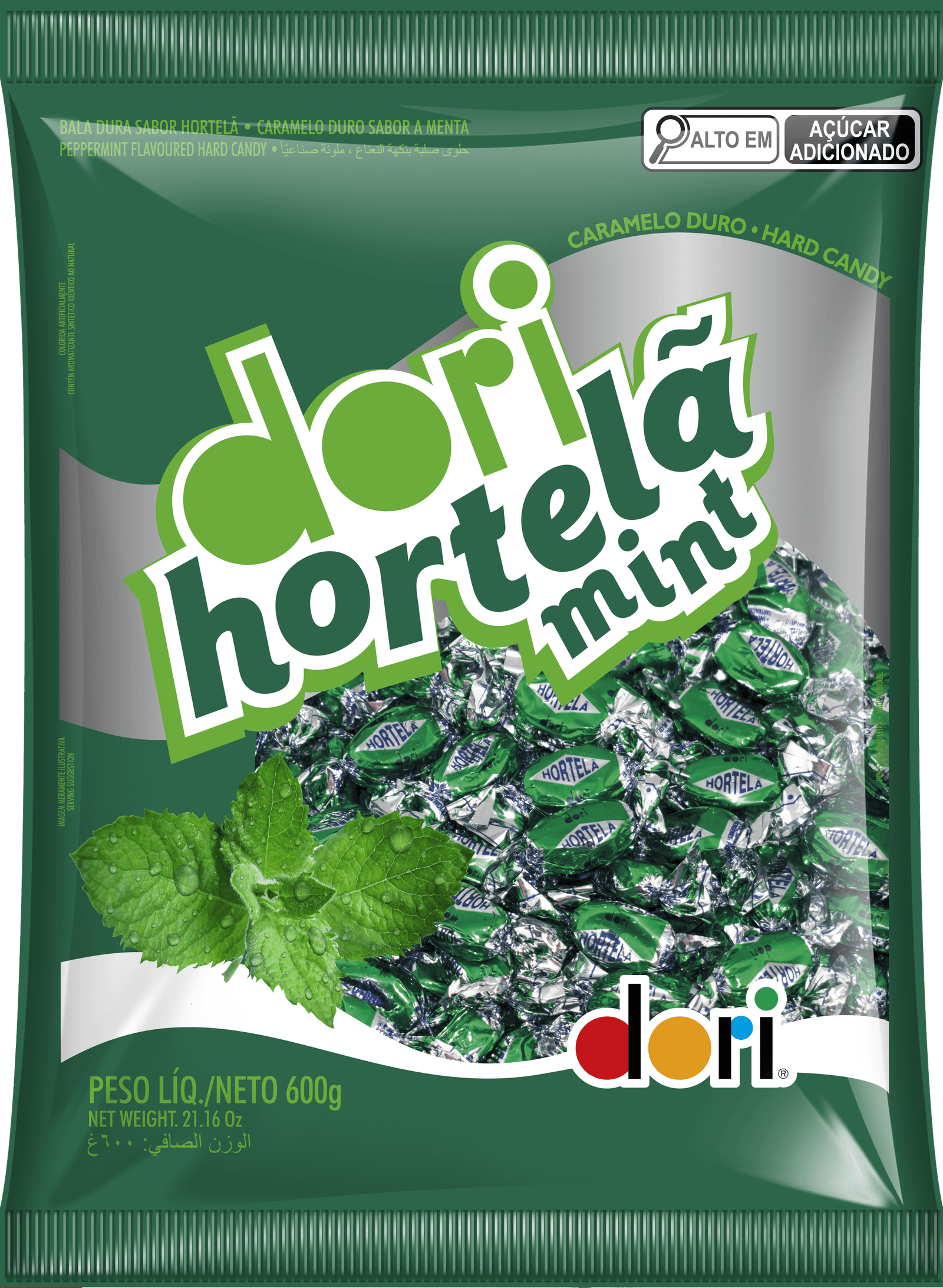 Bala Hortelã Mint 600g