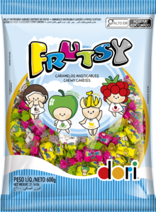 Bala Frutsy Sortida 600g