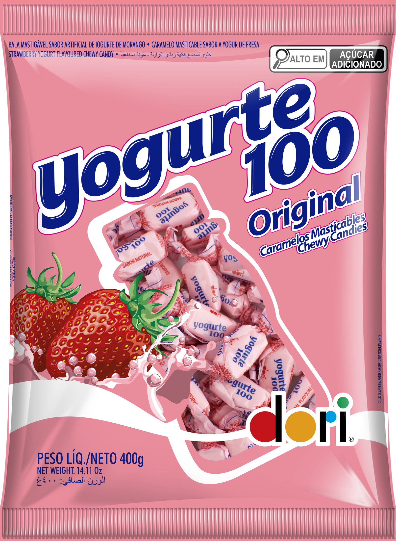 Bala Yogurte100 Original 400g