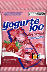 Bala Yogurte100 Recheada 100g
