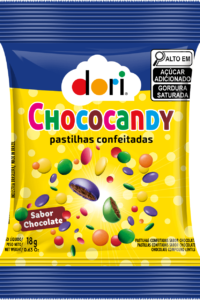 Chococandy Pastilha Confeitada Colorida 18g